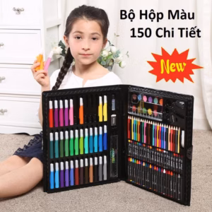 Bộ Bút Màu 150 Chi Tiết Cho Bé