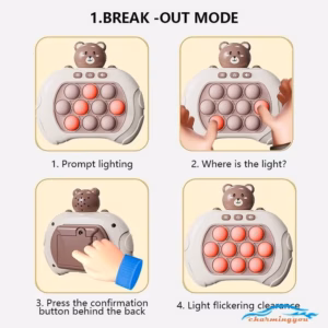 Pop It Điện Tử Xả Stress Theo Nhạc - Su