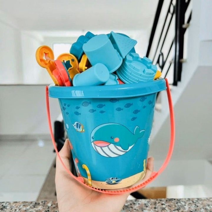 Bộ Xúc Cát Xanh 18 Món - Su - Ảnh 7