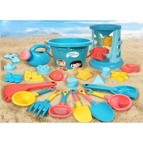 Bộ Xúc Cát Xanh 18 Món - Su - Ảnh 2