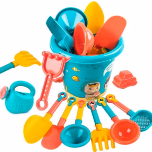 Bộ Xúc Cát Xanh 18 Món - Su