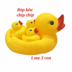 Vịt Thả Bồn Tắm 1 Mẹ 3 Con 00299 - Lady'S Passion