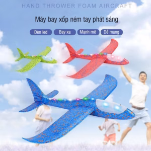 Máy Bay Xốp Ném Tay Có Đèn Led 55739 - Lady'S Passion
