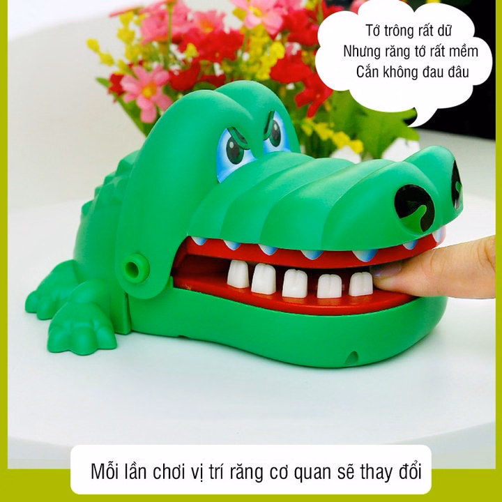 Khám Răng Cá Sấu Cắn Tay Size To 55728 - Lady'S Passion - Ảnh 4