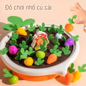 Đồ Chơi Nhổ Cà Rốt Tăng Vận Động Tinh Ở Trẻ 3-12 Tháng 55713 - Lady'S Passion