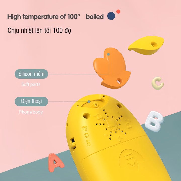 Đồ Chơi Điện Thoại Cho Bé Hình Gà 55697 - Lady'S Passion - Ảnh 3