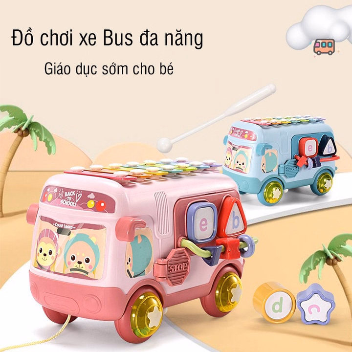 Đồ Chơi Giáo Dục Thông Minh Sớm Xe Bus Đa Năng 56159 - Lady'S Passion