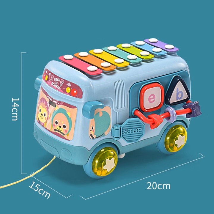 Đồ Chơi Giáo Dục Thông Minh Sớm Xe Bus Đa Năng 56159 - Lady'S Passion - Ảnh 3