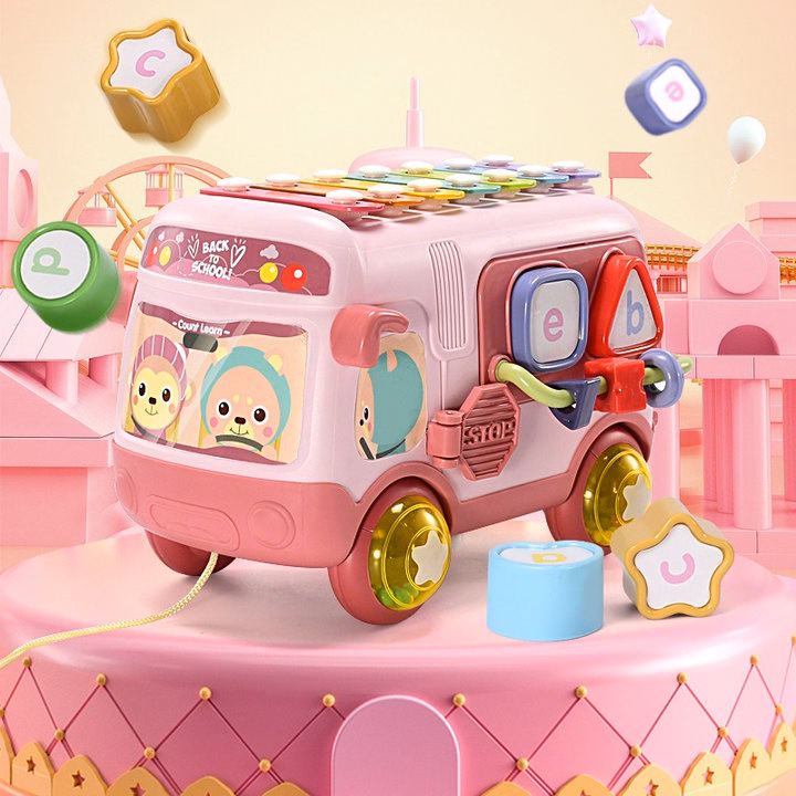Đồ Chơi Giáo Dục Thông Minh Sớm Xe Bus Đa Năng 56159 - Lady'S Passion - Ảnh 9