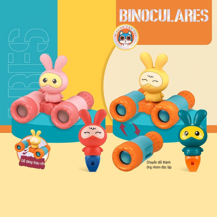 Ống Nhòm Cho Bé Kèm Còi Hình Thỏ 00796 - Lady'S Passion - Ảnh 8