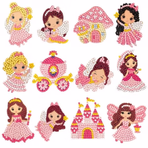 Bộ Sticker Tranh Đính Đá 55588 - Lady'S Passion