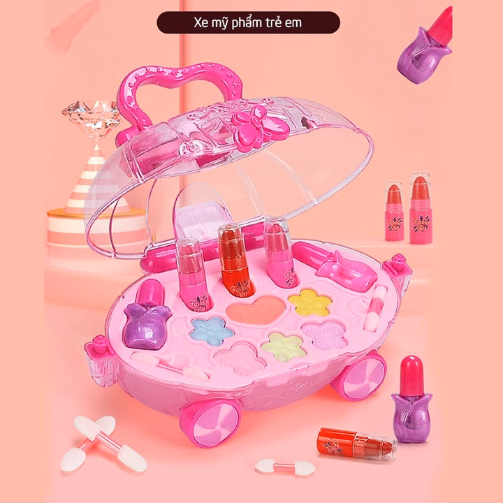Bộ Trang Điểm Makeup Cho Bé Xe Bí Ngô 55520 - Lady'S Passion - Ảnh 3