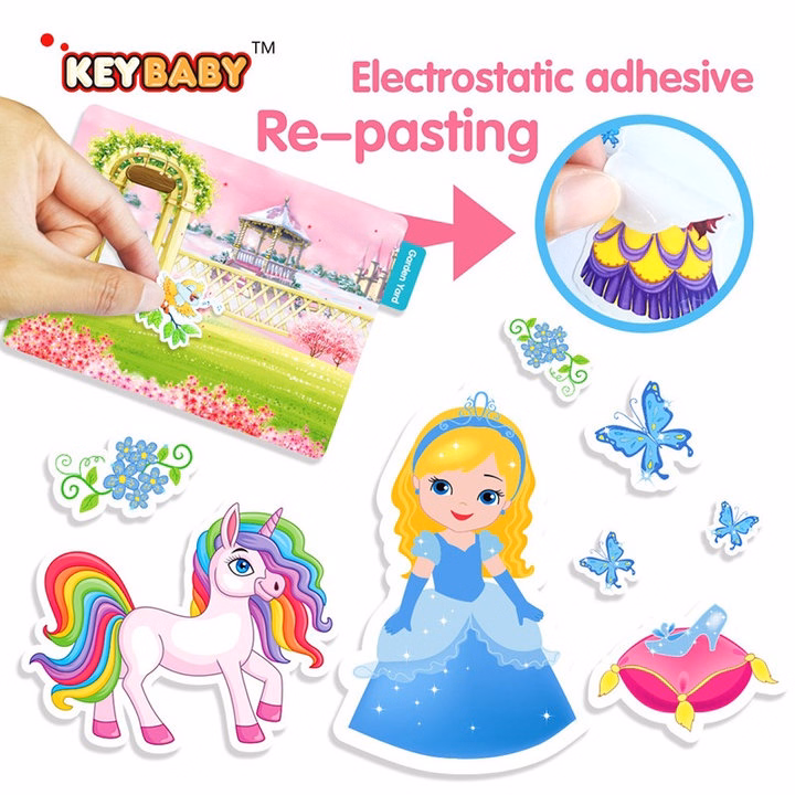 Tranh Bóc Dán Thông Minh Cho Bé 56991 - Lady'S Passion - Ảnh 2