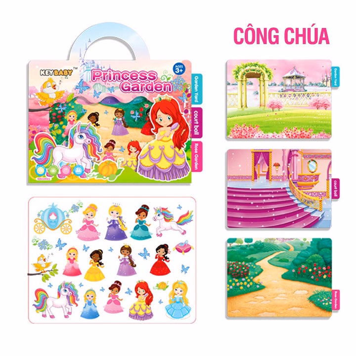 Tranh Bóc Dán Thông Minh Cho Bé 56991 - Lady'S Passion - Ảnh 5