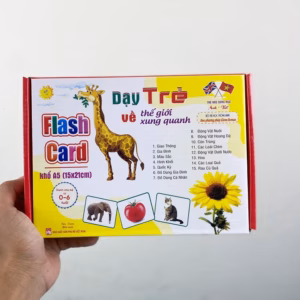 Bộ Thẻ Học Thông Minh Song Ngữ Khám Phá Thế Giới Xung Quanh Loại Thẻ To 12X16Cm 88274 - Lady'S Passion