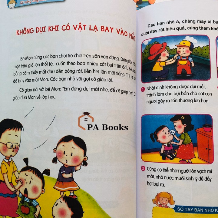 Bộ 4 Cuốn Dạy Kỹ Năng Sống Cho Trẻ: Giỏi Giao Tiếp, Tự Thoát Hiểm, Tự Bảo Vệ Mình, Thói Quen Tốt 455300 - Lady'S Passion - Ảnh 6