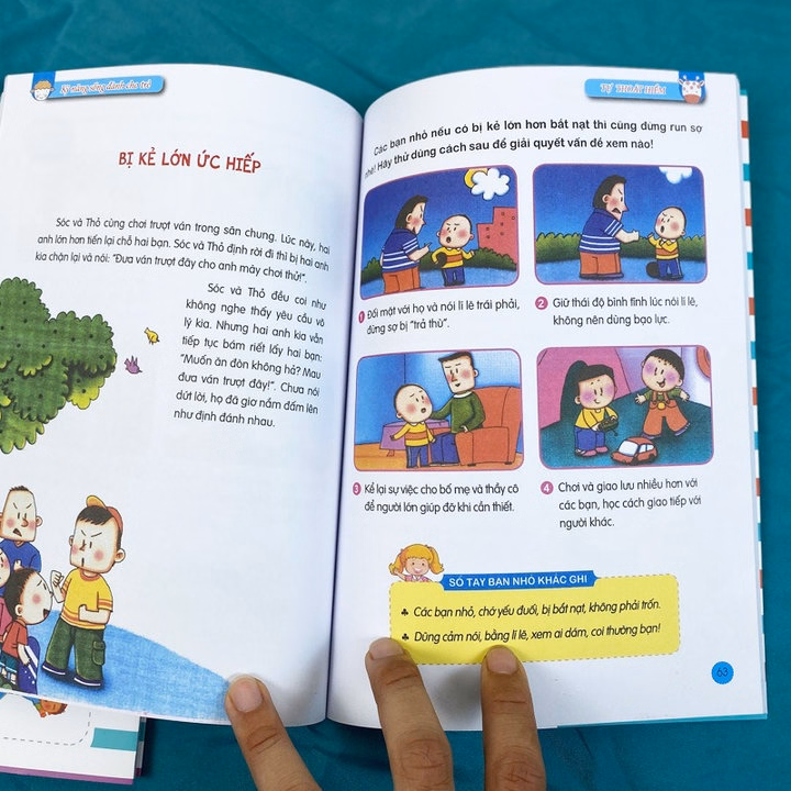 Bộ 4 Cuốn Dạy Kỹ Năng Sống Cho Trẻ: Giỏi Giao Tiếp, Tự Thoát Hiểm, Tự Bảo Vệ Mình, Thói Quen Tốt 455300 - Lady'S Passion - Ảnh 3