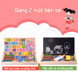 Bảng Toán Học Thông Minh Chữ Số Kèm Que Tính 00853 - Lady'S Passion