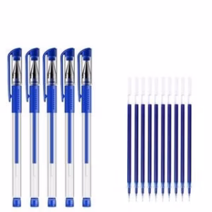 Bút Bi Mực Nước (4 Màu Xanh, Đen, Đỏ, Tím)