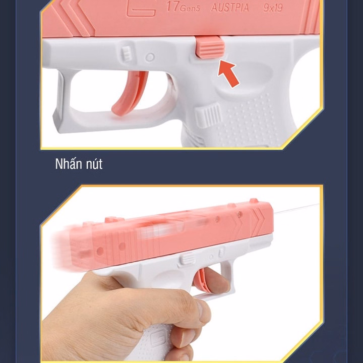 Súng Bắn Nước Ngắn Cho Bé 57279 - Lady'S Passion - Ảnh 7