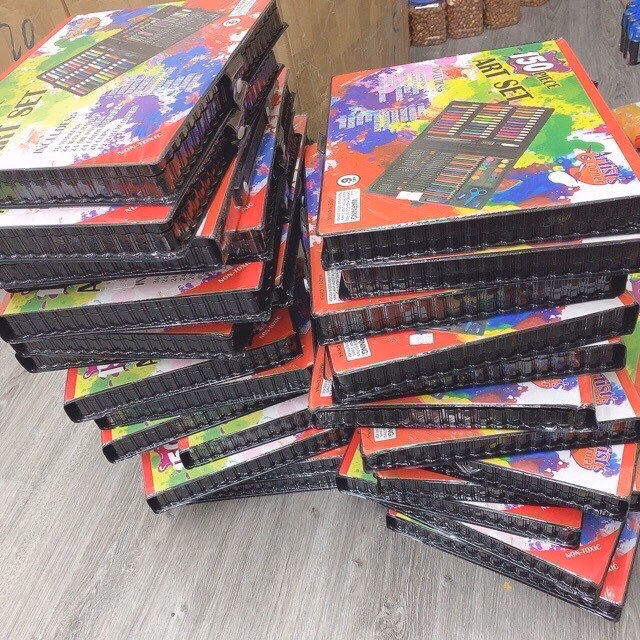 Bộ Bút Màu 150 Chi Tiết Cho Bé - Silver - Ảnh 5