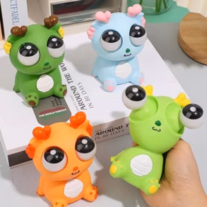 Bộ Đồ Chơi Rồng Mắt Lồi Đàn Hồi Dành Cho Bé Siêu Xinh