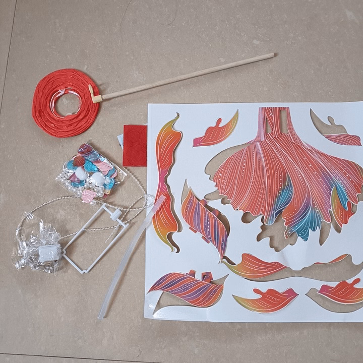 Lồng Đèn Trung Thu Con Cá Koi Handmade Hot 2024 Cho Bé Chơi Trung Thu - Ctb799 - Ảnh 8