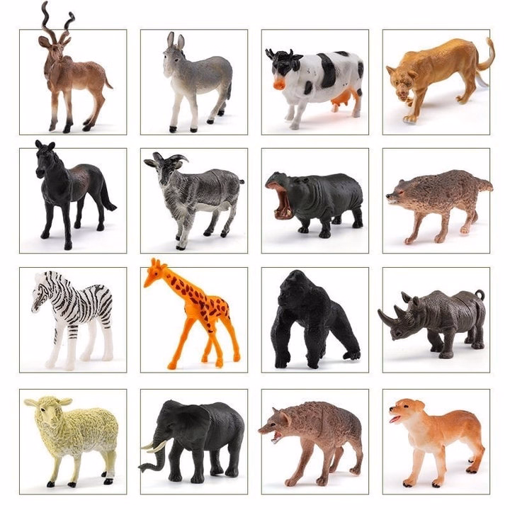 Thùng Đồ Chơi Mô Hình Động Vật 58 Chi Tiết Hd003 - Lady'S Passion - Ảnh 8