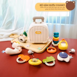 Bộ Vali Xúc Xắc Gặm Nướu 10 Món Hd033 - Lady'S Passion