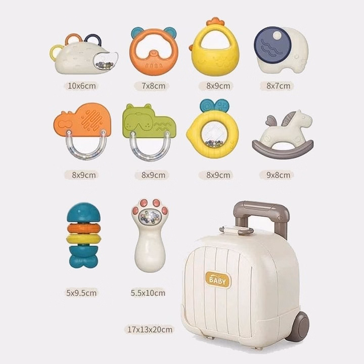 Bộ Vali Xúc Xắc Gặm Nướu 10 Món Hd033 - Lady'S Passion - Ảnh 6