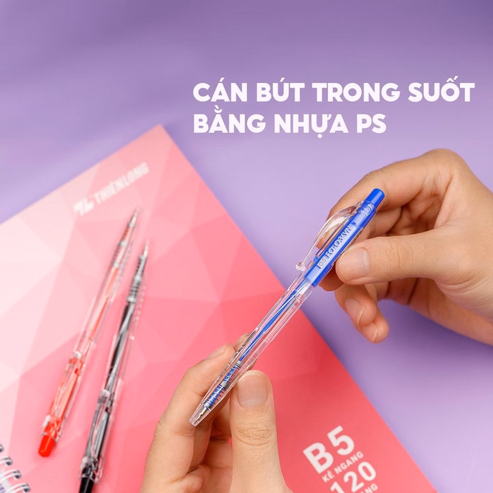 Hộp 20 Bút Bi Fo-03/Vn - Thiên Long - Ảnh 4