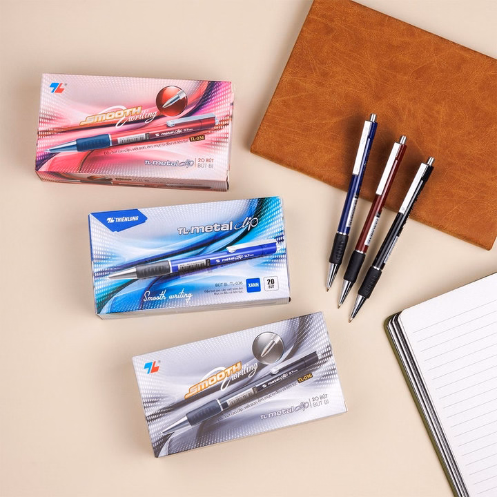 Hộp 20 Bút Bi Thiên Long Tl-036 0.7Mm - Ảnh 9