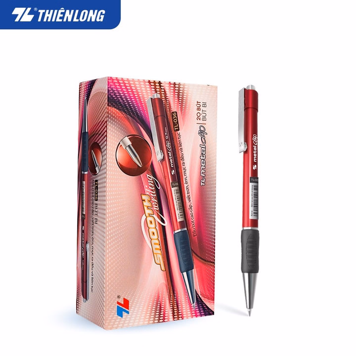 Hộp 20 Bút Bi Thiên Long Tl-036 0.7Mm - Ảnh 3