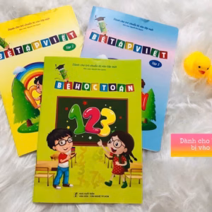 Sách Bộ 3 Cuốn Bé Tập Viết Và Học Toán Dành Cho Trẻ Chuẩn Bị Vào Lớp 1 005 - Lady'S Passion
