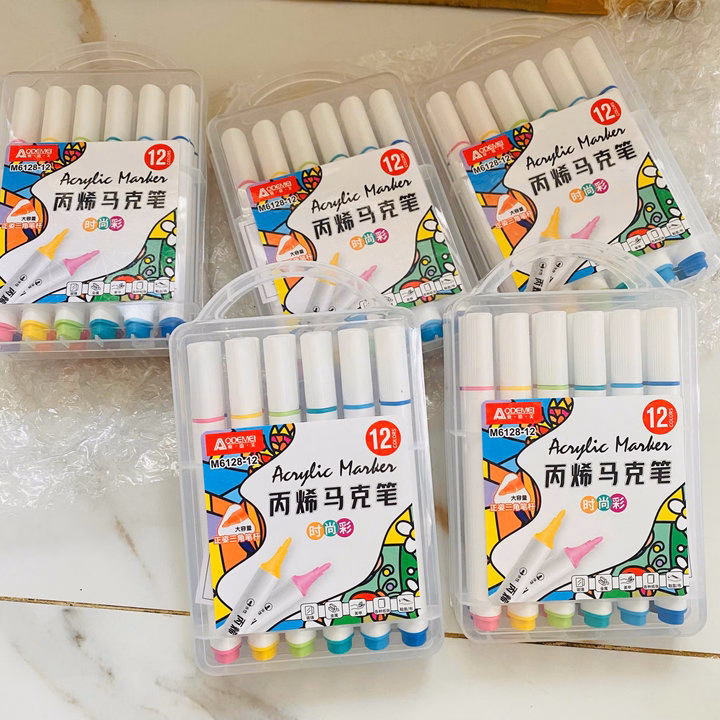 Hộp 12 Màu Vẽ Acrylic Maker 019 - Lady'S Passion - Ảnh 3