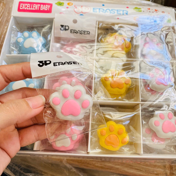 Combo 5 Gom Tẩy Chì Dễ Thương Loại Tốt 017 - Lady'S Passion