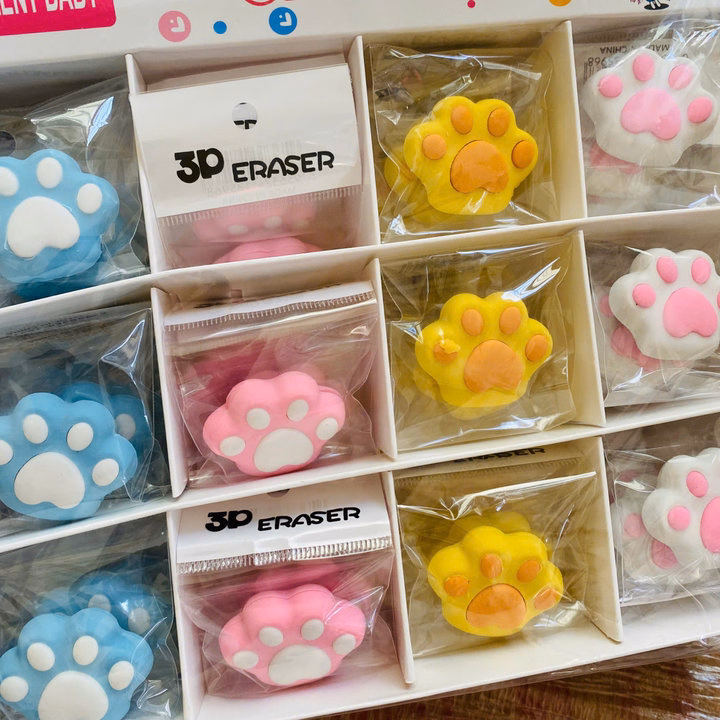 Combo 5 Gom Tẩy Chì Dễ Thương Loại Tốt 017 - Lady'S Passion - Ảnh 2