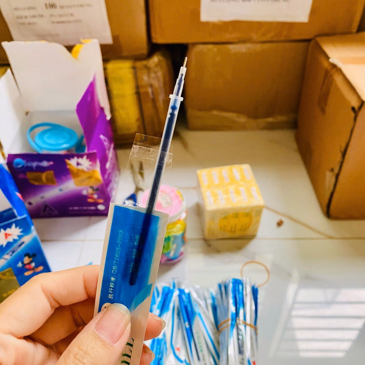 Combo 10 Ruột Gel Mực Xanh Thay Bút Chữ A 037 - Lady'S Passion - Ảnh 2