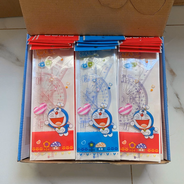 Bộ Dụng Cụ Thước Eke Học Sinh 4 Món 045 - Lady'S Passion - Ảnh 3