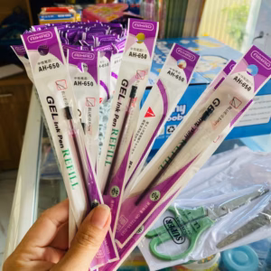 Combo 10 Ruột Gel Mực Tím Thay Bút Chữ A 040 - Lady'S Passion