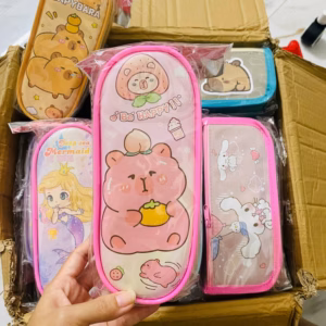 Hộp Bút Vải 1 Khóa Kéo Dễ Thương 041 - Lady'S Passion