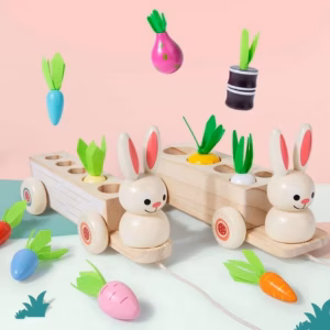 Đồ Chơi Thỏ Kéo Xe Gỗ Hd211 - Lady'S Passion