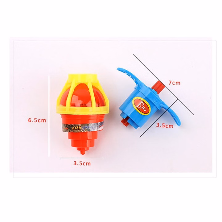 Bộ 2 Con Quay Ufo Có Đèn Nhạc 57405 - Lady'S Passion - Ảnh 3