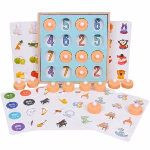 Bộ Lật Hình Gỗ Rèn Khả Năng Trí Nhớ Hd195 - Lady'S Passion