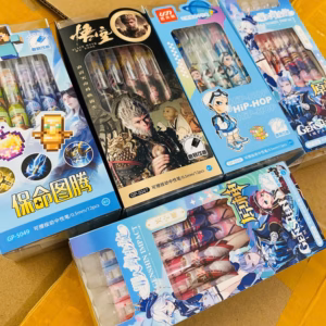 Hộp 12 Bút Gel Xóa Được Mực Xanh Sp0382 - Lady'S Passion