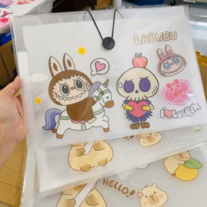 Túi Đựng Tài Liệu 8 Ngăn Khóa Dây Tặng Kèm Giấy Đánh Dấu 071 - Lady'S Passion