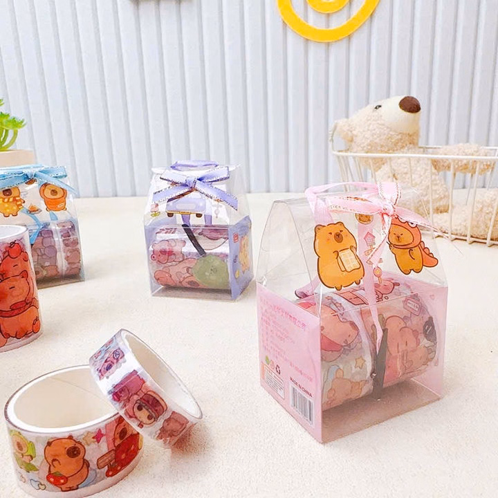 Hộp 2 Cuộn Sticker Băng Cắt Cabybara 076 - Lady'S Passion - Ảnh 2