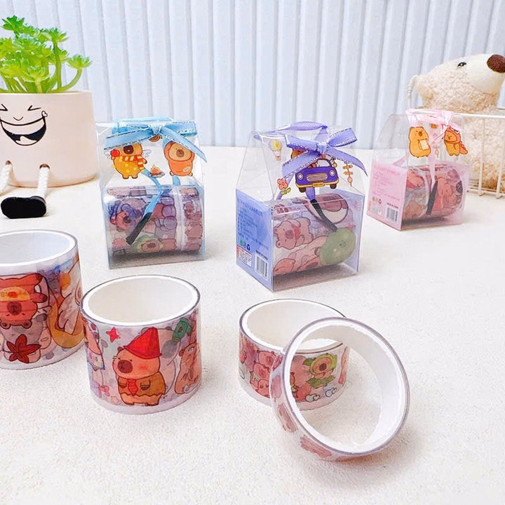 Hộp 2 Cuộn Sticker Băng Cắt Cabybara 076 - Lady'S Passion - Ảnh 3