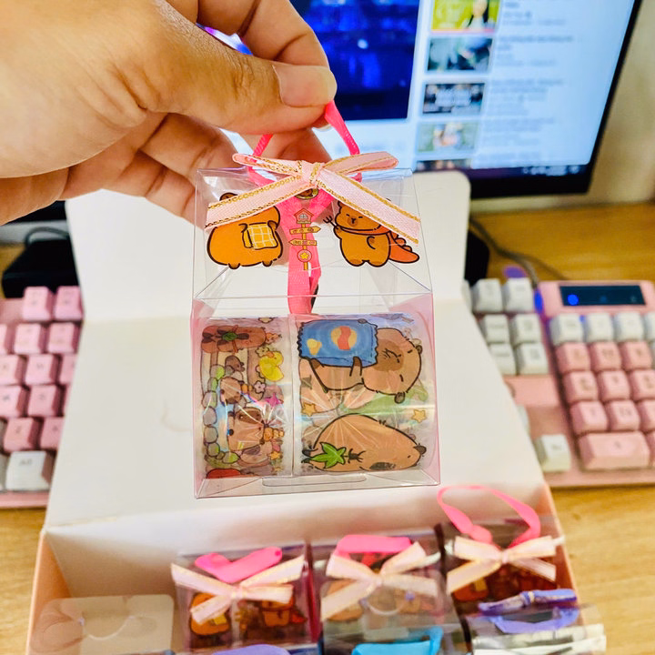 Hộp 2 Cuộn Sticker Băng Cắt Cabybara 076 - Lady'S Passion - Ảnh 4