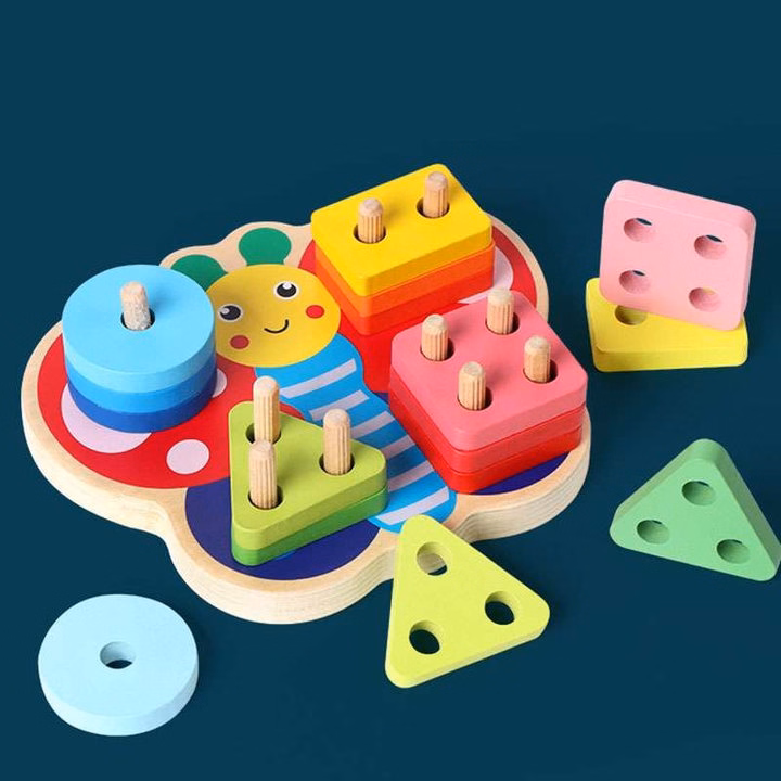 Bộ Thả Hình Khối Gỗ Bướm Hd214 - Lady'S Passion - Ảnh 3